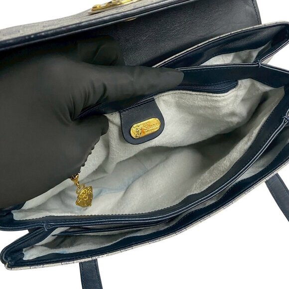 GUCCI Blue Leather Bag - Picture 8 of 9